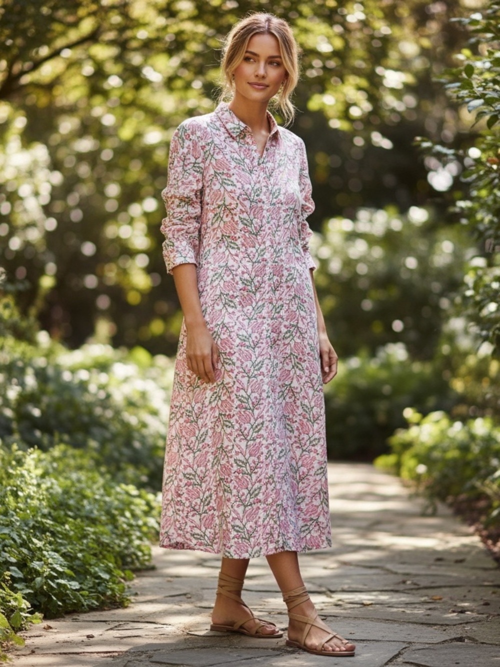 Gingy The Fennerton Collection shirt dress size S